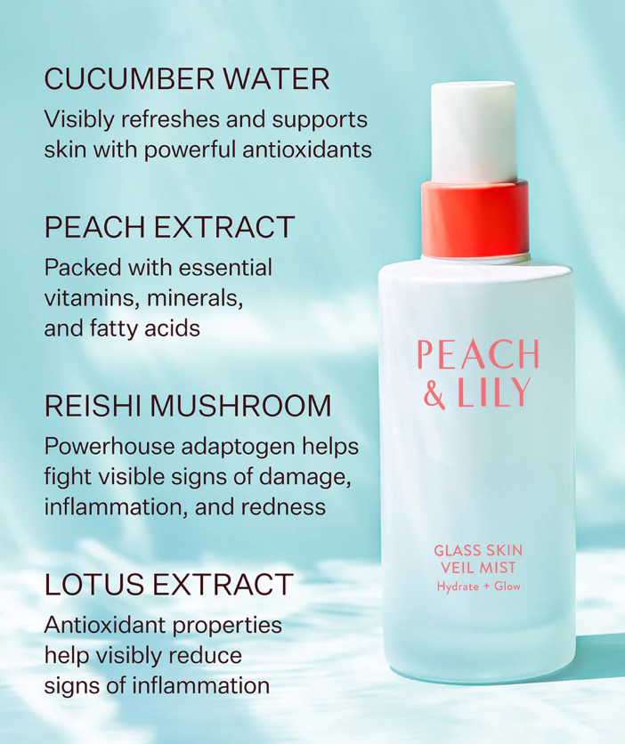 Peach & Lily Glass Skin Veil Mist